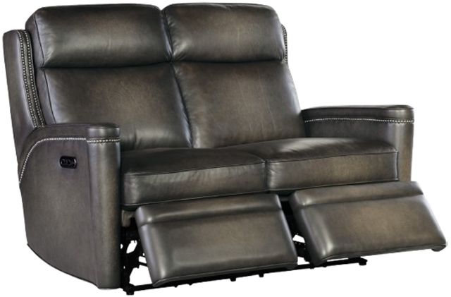 Hooker® Furniture SS Hamilton Sarzana Castle Power Reclining Loveseat with Power Headrest-1