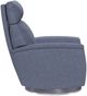 American Leather® Customizable Gordon Fabric 40" Power Swivel Recliner-2