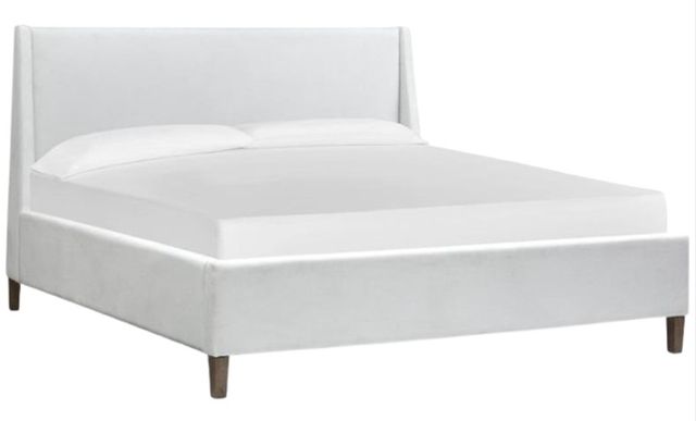 Magnussen Home® Lindon Suave Blanco Upholstered King Island Bed-0