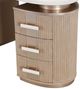 Michael Amini® West Kensington Sea Salt Caramel Vanity Desk-3