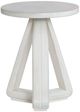 Crestview Collection Triad Off-White End Table-0