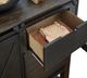A-America® Sun Valley Charcoal Large Barn Door Chest-2