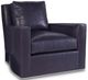 Century® Leather Nate Swivel Chair-1