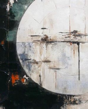 StyleCraft Moon Movement I Wall Decor-1