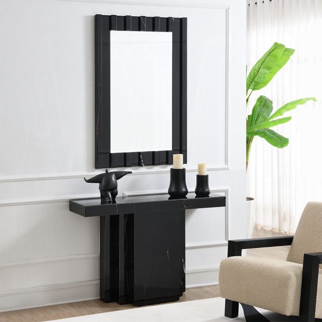 ACME Furniture Drisana Black Accent Mirror-4