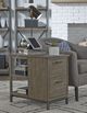 aspenhome® Trellis Desert Brown Chairside Table-2