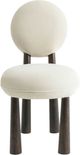 TOV Furniture Sulley Cream/Dark Brown Dining Chair-3