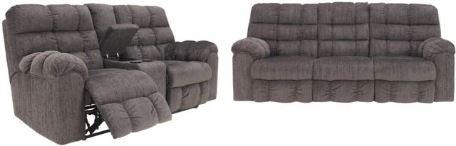 Signature Design by Ashley® Acieona 2-Piece Slate Living Room Set with Reclining Sofa-0
