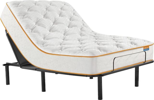 Simmons® Comfort Vibezzz Wrapped Coil Plush Tight Top Queen Mattress-6
