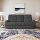 Flexsteel® Customizable Strait Power Reclining Sofa with Power Headrests-2