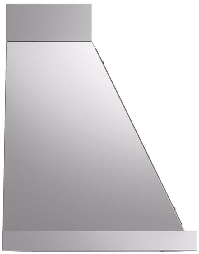 Ilve® Nostalgie II Noblesse 60" Stainless Steel Wall Mounted Range Hood with Burnished Trim-2