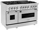 ZLINE Legacy 48" Stainless Steel Pro Style Dual Fuel Range-2