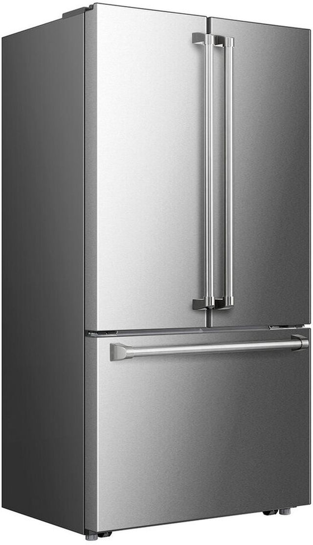 Verona® 36" 20.2 Cu. Ft. Stainless Steel Counter Depth French Door Refrigerator-2