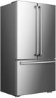 Verona® 36" 20.2 Cu. Ft. Stainless Steel Counter Depth French Door Refrigerator-2