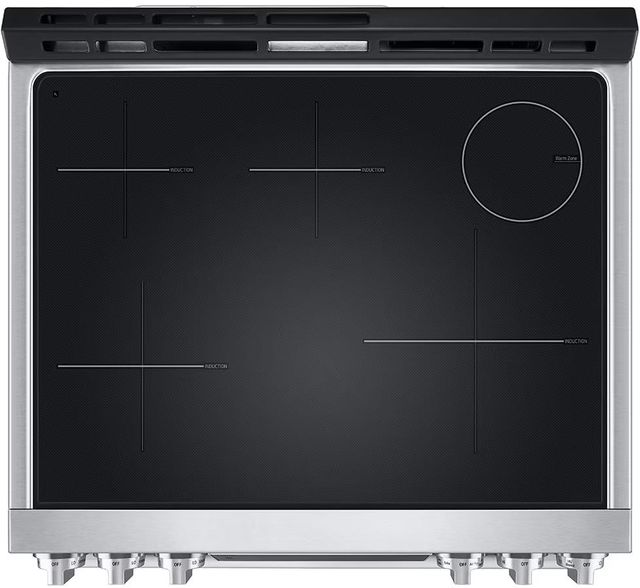 LG Studio 30" Smudge Resistant Stainless Steel Slide In Induction Range-3