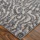 Feizy Vancouver Beige/Charcoal 5' x 8' Rug-2