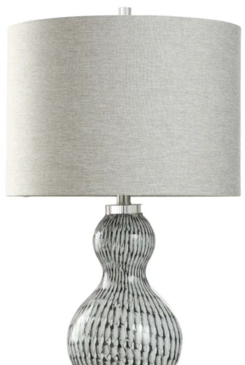 StyleCraft Gray/Treasure Gray Table Lamp-1