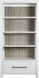 Riverside Furniture Finn Cloud/Fog Drawer Bookcase-3