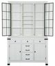 Magnussen Home® Harper Springs Silo White Server with Hutch Set-3