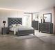 Crown Mark Kaia Gray Nightstand-1