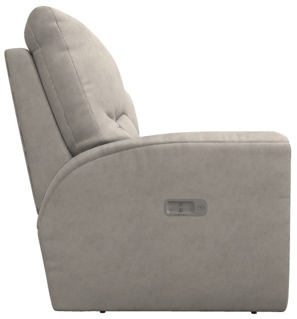 La-Z-Boy® Cassian Oyster Power Reclining Loveseat with Console and Headrest-3
