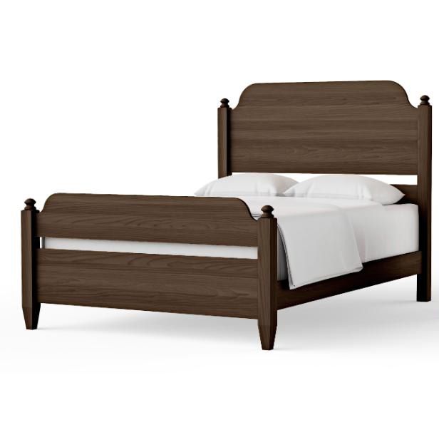 Vaughan Bassett Pure Maple Queen Poster Bed In Maple Syrup-0