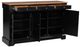 Signature Design by Ashley® Wildenauer Black/Brown Dining Room Buffet-3
