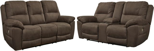 Signature Design by Ashley® Next-Gen Gaucho 2-Piece Espresso Power Reclining Living Room Set-0
