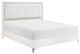 Homelegance® Ripple High Gloss White Eastern King Panel Bed-0