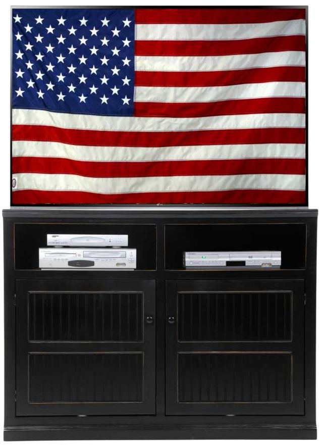 American Heartland Manufacturing Poplar 55" Tall TV Stand-1