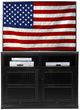 American Heartland Manufacturing Poplar 55" Tall TV Stand-1