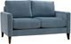 Jonathan Louis Design Lab Blue Loveseat-0