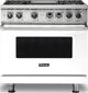 Viking® Professional 5 Series 36" White Pro Style Dual Fuel Liquid Propane Range-0