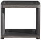 Bernhardt Andros Bernhardt Exteriors Smoked Truffle Wood Outdoor Side Table-1