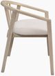 Riverside Furniture Carmella 2-Piece Pebble Oak Dining Spindle Back Arm Chair Set-3