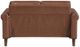 Homelegance® Hector Chocolate Loveseat-4