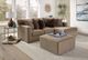 Jackson Furniture Carlsbad 2-Piece Carob Right-Arm Facing Loveseat Sectional and Chaise-1