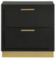Coaster® Caraway Black Nightstand-1