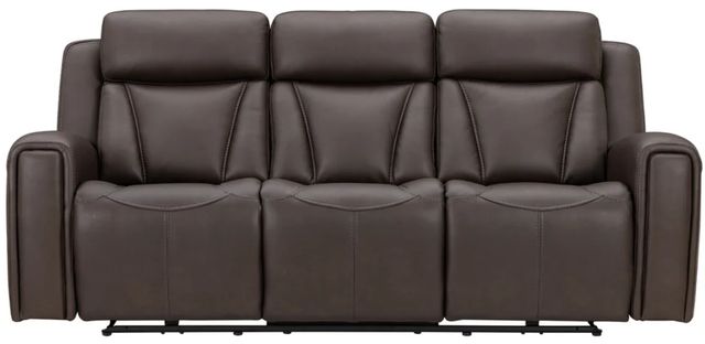 Parker House® Maveric Bette Coffee Power Reclining Sofa with Zero Gravity and Drop Down Table-4