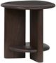 Magnussen Home® Upton Coffee Bean Brown Shaped End Table-2