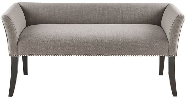Olliix by Madison Park Grey Welburn Accent Bench-0