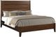 Bernards Dorval Brown King Slotted Panel Bed-0