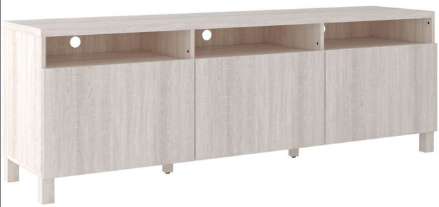 Signature Design by Ashley® Dorrinson Antique White Extra Large TV Stand-0