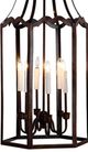 A & B Home Black Chandelier-1