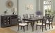 Bernards Bellamy Lane Coffee Ladder Back Dining Side Chair-1