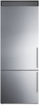 Summit® 28 in. 14.6 Cu. Ft. Stainless Steel Counter Depth Bottom Freezer Refrigerator-0