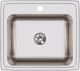 Elkay Lustertone® Classic Lustrous Satin 22" x 19-1/2" x 10-1/8" 1-Hole Single Bowl Drop-In Sink with Perfect Drain®-1