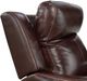 Intercon Wainwright Reddish Brown Dual-Power Recliner-3