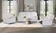 Global Furniture USA U6026 Blanch White Manual Glider Recliner with LED-1