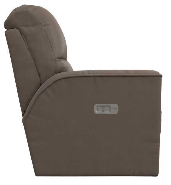La-Z-Boy® Cade Stone Leather Power Reclining Sofa with Headrest and Lumbar-3